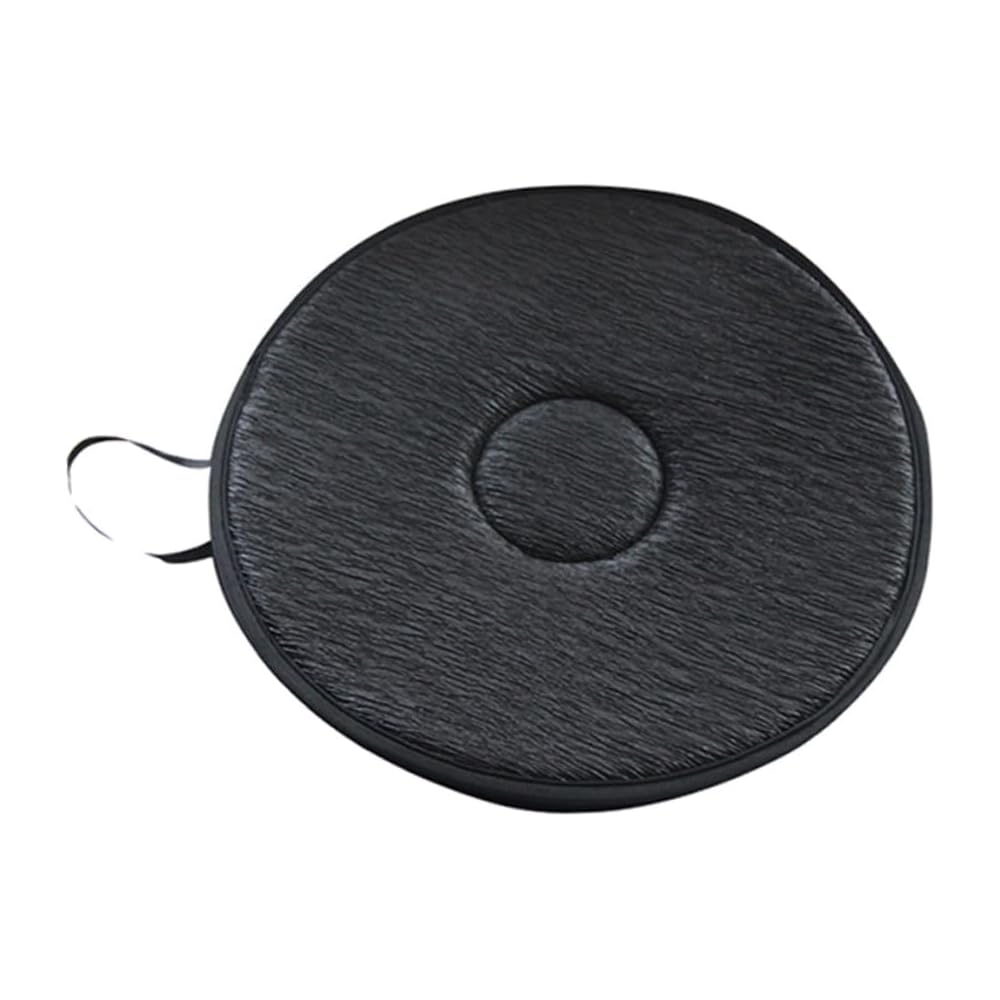 Coussin Rotatif de Voiture 360 Degrés Rond Eva Noir