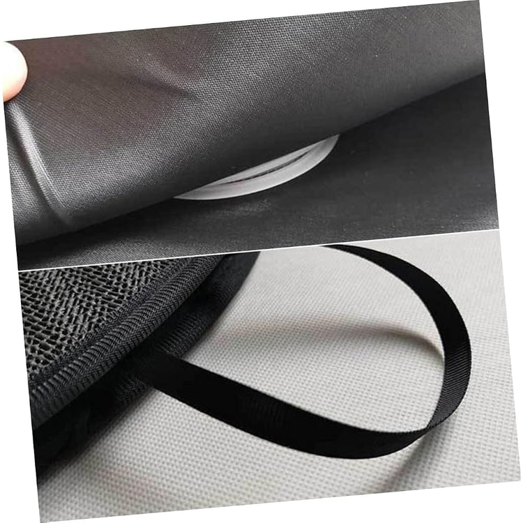 Coussin Rotatif de Voiture 360 Degrés Rond Eva Noir